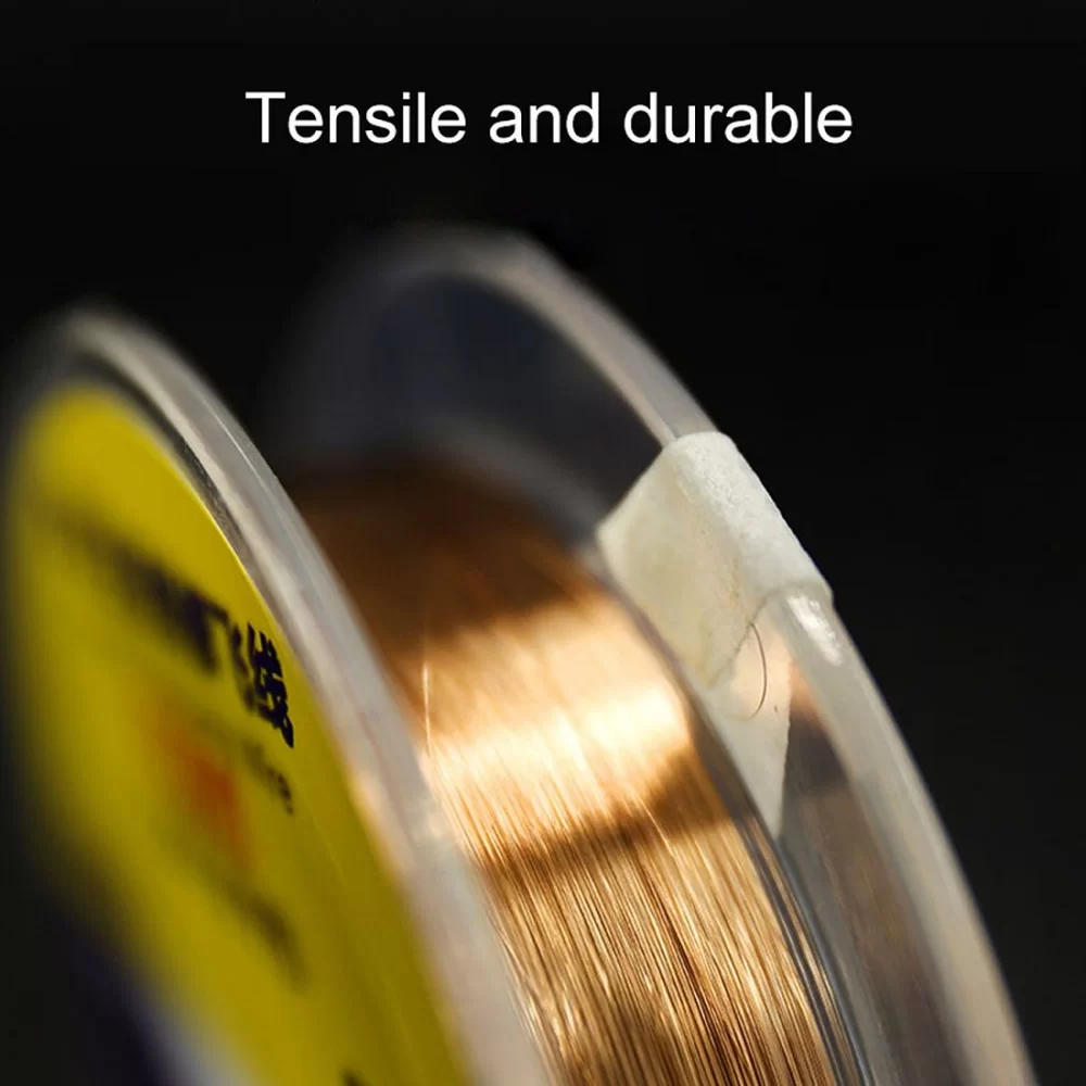 Picture of 3 in 1 100m 0.02mm Copper Wire iPhone Motherboard Repair Fly Line Set Flying Wire Maintenance Tools